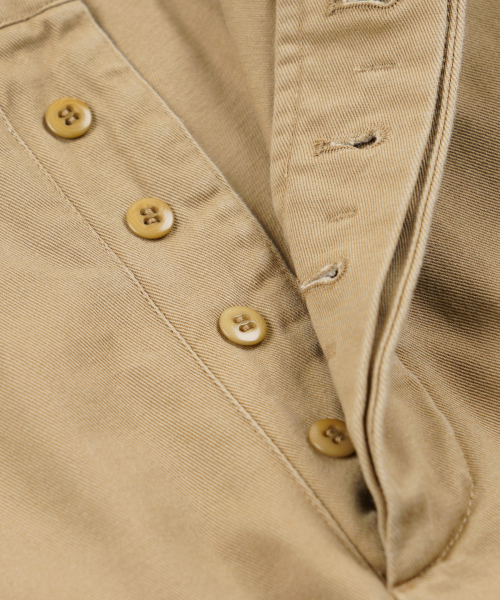 FRIZMWORKS(フリズムワークス)の「WASHED OFFICER CHINO PANTS _ BEIGE(その他パンツ・メンズ・その他・X-LARGE/SMALL/MEDIUM/LARGE)」の7枚目の写真