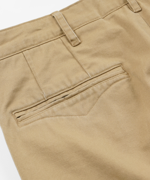 FRIZMWORKS(フリズムワークス)の「WASHED OFFICER CHINO PANTS _ BEIGE(その他パンツ・メンズ・その他・X-LARGE/SMALL/MEDIUM/LARGE)」の9枚目の写真