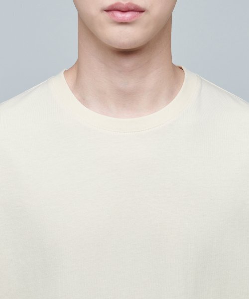 MUSINSA STANDARD（ムシンサスタンダード）の「リラックスフィットクルーネックTシャツ2 [エグレット]（Tシャツ/カットソー・メンズ・その他・XX-LARGE/XXX-LARGE/SMALL/MEDIUM/LARGE/X-LARGE）」の4枚目の写真