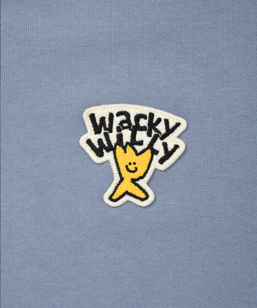 Wacky WiLLy(ワッキーウィリー)の「ベーシックロゴフードジップアップブルー(パーカー・レディース・その他・MEDIUM/LARGE/X-LARGE/X-SMALL/SMALL)」の5枚目の写真