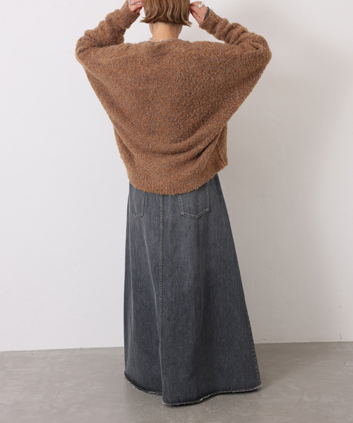 JOURNAL STANDARD LUXE（ジャーナルスタンダード　ラックス）の「13OZデニム スウィッチスカート（BLK）（スカート・レディース・ブラック・FREE）」の13枚目の写真