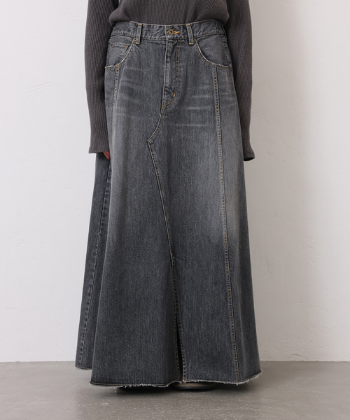 JOURNAL STANDARD LUXE（ジャーナルスタンダード　ラックス）の「13OZデニム スウィッチスカート（BLK）（スカート・レディース・ブラック・FREE）」の14枚目の写真