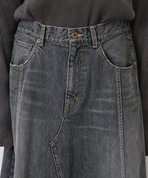 JOURNAL STANDARD LUXE（ジャーナルスタンダード　ラックス）の「13OZデニム スウィッチスカート（BLK）（スカート・レディース・ブラック・FREE）」の17枚目の写真