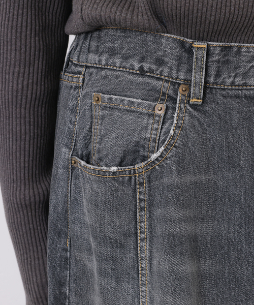 JOURNAL STANDARD LUXE（ジャーナルスタンダード　ラックス）の「13OZデニム スウィッチスカート（BLK）（スカート・レディース・ブラック・FREE）」の21枚目の写真