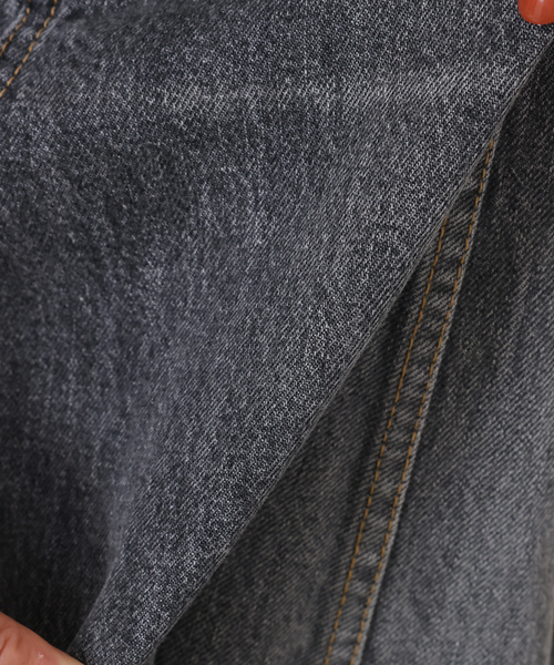 JOURNAL STANDARD LUXE（ジャーナルスタンダード　ラックス）の「13OZデニム スウィッチスカート（BLK）（スカート・レディース・ブラック・FREE）」の5枚目の写真