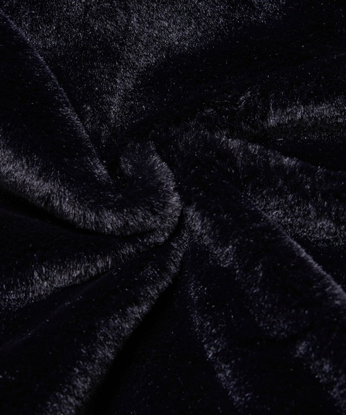 Revo.(レボ)の「【25AW新色追加】ラビット うさ耳 フードデザイン フェイクファー ブルゾン レースアップ うさみみ 耳付き ファージップパーカー(ブルゾン・レディース・ホワイト/ブラック×ホワイト/ピンク/ブラック×パープル/サックスブルー・FREE)」の22枚目の写真