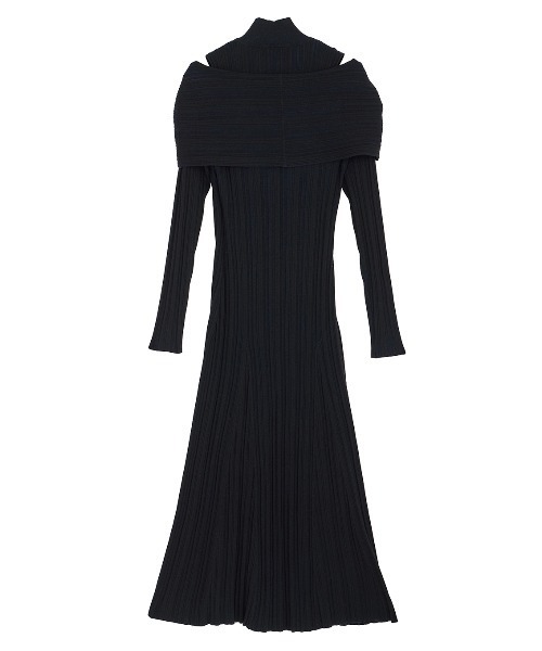 【新品】AMERI UND OFF SHOULDER KNIT DRESS Ameri（アメリ）の「UND OFF SHOULDER KNIT DRESS（ワンピース）」 - WEAR