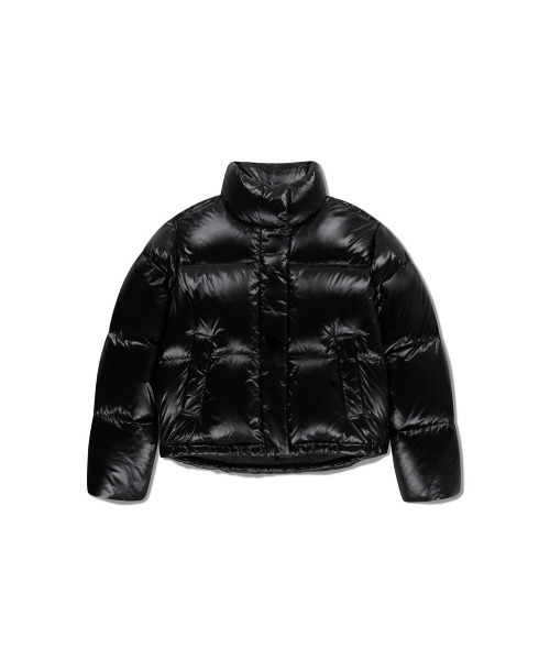 W GLOSSY CROP DOWN JACKET（ダウンジャケット/コート）｜MARITHE +