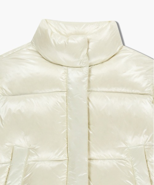 MARITHE + FRANCOIS GIRBAUD(マリテフランソワジルボー)の「W GLOSSY CROP DOWN JACKET(ダウンジャケット/コート・レディース・Silver/アイボリー/Black・SMALL/MEDIUM)」の19枚目の写真