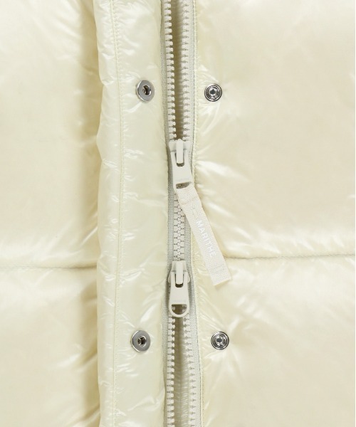 W GLOSSY CROP DOWN JACKET（ダウンジャケット/コート）｜MARITHE +