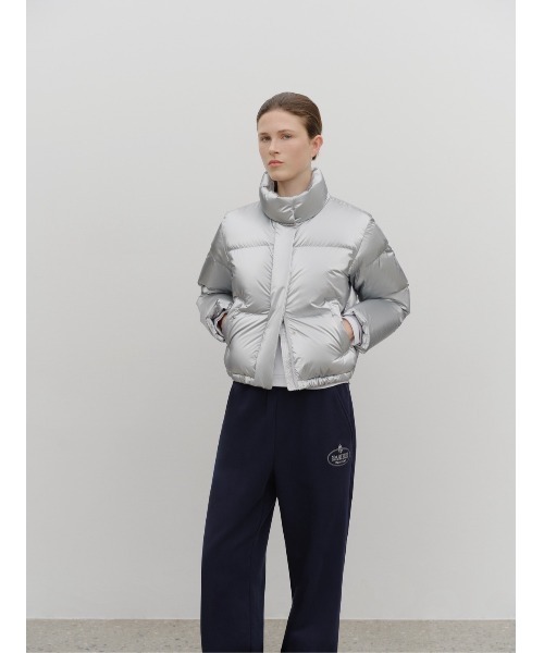 W GLOSSY CROP DOWN JACKET（ダウンジャケット/コート）｜MARITHE +