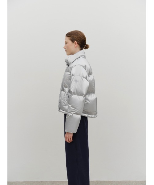 W GLOSSY CROP DOWN JACKET（ダウンジャケット/コート）｜MARITHE +