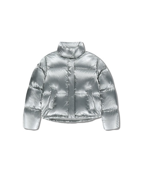 W GLOSSY CROP DOWN JACKET（ダウンジャケット/コート）｜MARITHE +