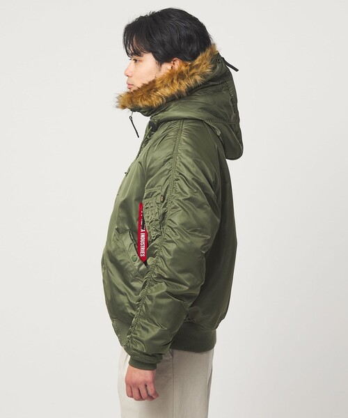 ALPHA INDUSTRIES＞N-2B ショート フライトジャケット（ミリタリー