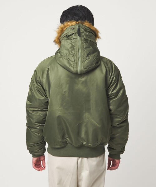 ALPHA INDUSTRIES＞N-2B ショート フライトジャケット（ミリタリー