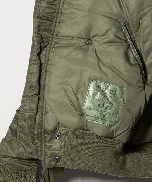 ALPHA INDUSTRIES＞N-2B ショート フライトジャケット（ミリタリー