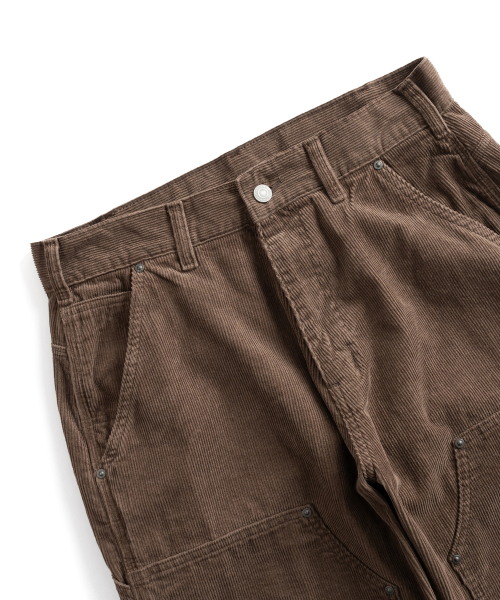 WILD BRICKS(ワイルドブリックス)の「W24 DOUBLE KNEE PANTS (dark beige)(その他パンツ・メンズ・その他・LARGE/X-LARGE/MEDIUM)」の4枚目の写真