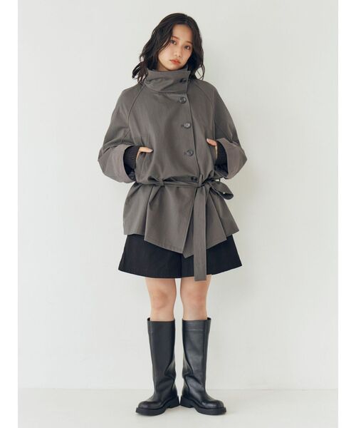 Ungrid（アングリッド）の「ボリュームロングブーツ（ブーツ・レディース・ブラック・S/M/L）」の6枚目の写真