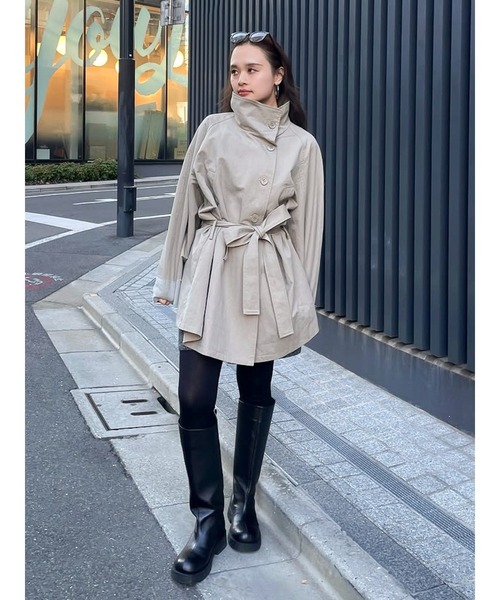 Ungrid（アングリッド）の「ボリュームロングブーツ（ブーツ・レディース・ブラック・S/M/L）」の18枚目の写真