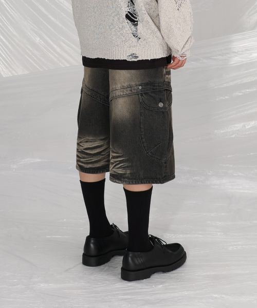 SAINTPAIN(セイントペイン)の「SP ジョイントカーゴバミューダパンツ ブラック(その他パンツ・レディース・その他・MEDIUM/LARGE)」の5枚目の写真