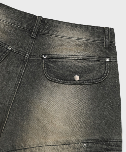 SAINTPAIN(セイントペイン)の「SP ジョイントカーゴバミューダパンツ ブラック(その他パンツ・レディース・その他・MEDIUM/LARGE)」の8枚目の写真