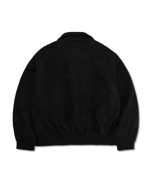 And Again（アンドアゲイン）の「ミニマルスエードカラーブルゾン（ブラック）（MA-1・メンズ・その他・FREE）」の2枚目の写真