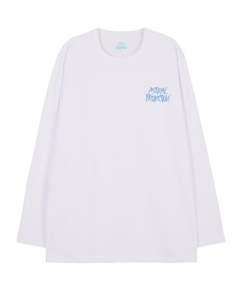 ASTRAL PROJECTION（アストラルプロジェクション）の「グラフィティレタリングオーバーサイズロングスリーブTシャツ_ホワイト（Tシャツ/カットソー・メンズ・その他・LARGE/MEDIUM/X-LARGE/XX-LARGE）」の2枚目の写真