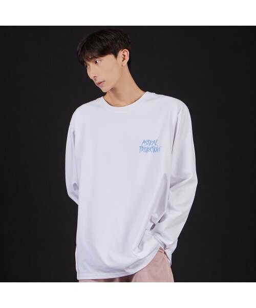 ASTRAL PROJECTION（アストラルプロジェクション）の「グラフィティレタリングオーバーサイズロングスリーブTシャツ_ホワイト（Tシャツ/カットソー・メンズ・その他・LARGE/MEDIUM/X-LARGE/XX-LARGE）」の6枚目の写真