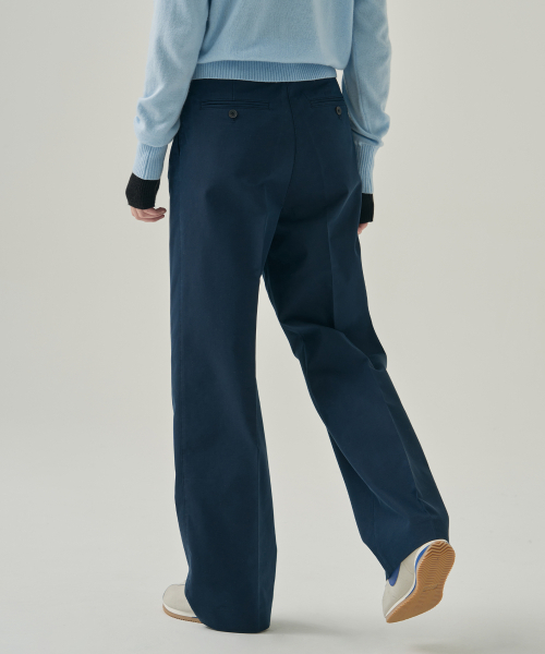 DRAWFIT WOMEN（ドローフィットウーマン）の「ツーピンタックワイドチノパンツ[ホワイト]（その他パンツ・レディース・その他・LARGE/SMALL/MEDIUM）」の9枚目の写真