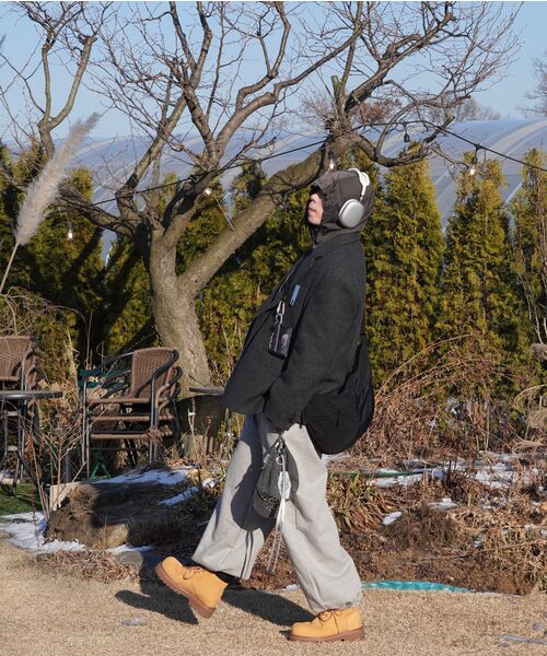 bounDary（バウンダリー）の「バルーンフィットスタッズジョガーパンツ[グレー]（スウェットパンツ・メンズ・その他・MEDIUM/X-LARGE/LARGE）」の9枚目の写真