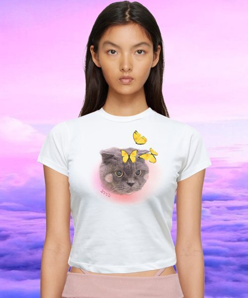 2113 STUDIO(イイルイルサムスタジオ)の「EP2 エアロクロップTシャツ1(Tシャツ/カットソー・レディース・その他・MEDIUM/X-SMALL)」の2枚目の写真