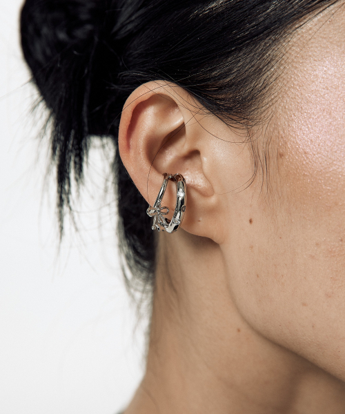 KASHIKO（カシコ）の「Drop Ribbon Star Ear Cuff Set（ピアス（両耳用）・レディース・その他・FREE）」の3枚目の写真