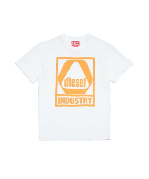 DIESEL（ディーゼル）Kids & Junior ブランドロゴ半袖Tシャツカットソー