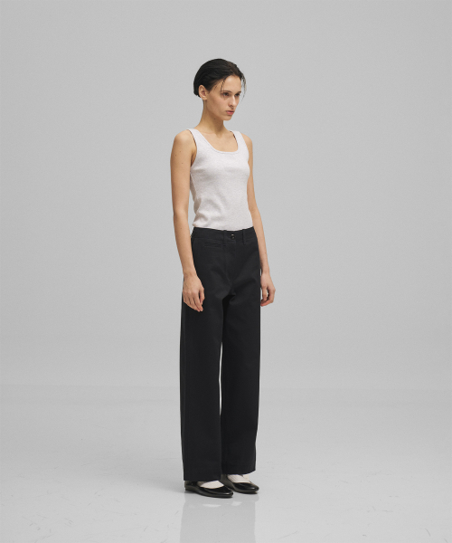 ANOTHER OFFICE WOMEN(アナザー オフィス ウーマン)の「w. Scoop Neck Tank (White Melange)(Tシャツ/カットソー・レディース・その他・FREE)」の5枚目の写真