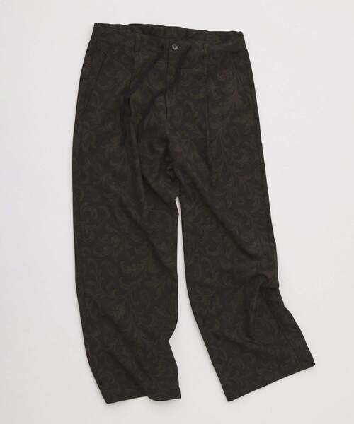 リーフパターン 1タック イージーパンツ（その他パンツ）｜JOURNAL