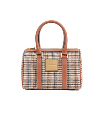 VIVANNIE（ビベニ）の「Becky Leather Bag Check（トートバッグ）」