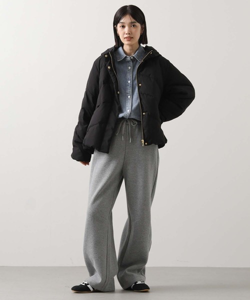 Gready Brilliant（グレディブリリアン）の「フードストレッチダウン（ダウンジャケット/コート・レディース・アイボリー/ブラック・FREE）」の11枚目の写真