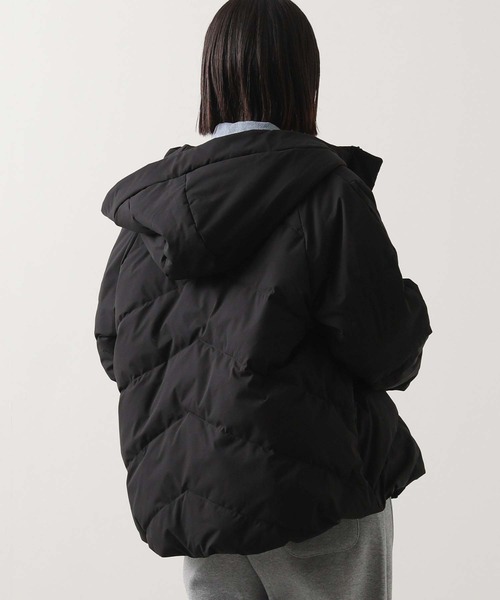 Gready Brilliant（グレディブリリアン）の「フードストレッチダウン（ダウンジャケット/コート・レディース・アイボリー/ブラック・FREE）」の17枚目の写真