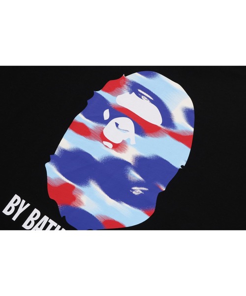 A BATHING APE(アベイシングエイプ)の「SCREEN CAMO BY BATHING APE TEE(Tシャツ/カットソー・メンズ・ホワイト/ブラック・SMALL/XX-LARGE/LARGE/XXX-LARGE/X-LARGE/MEDIUM)」の7枚目の写真