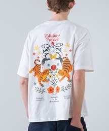 rehacer | rehacer : Flower Parade Wide TEE / フラワー パレード ワイドT(Tシャツ/カットソー)