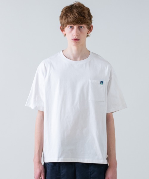 rehacer（レアセル）の「rehacer : Flower Parade Wide TEE / フラワー パレード ワイドT（Tシャツ/カットソー・メンズ・ブラック/ホワイト・X-LARGE/LARGE/MEDIUM/SMALL）」の6枚目の写真