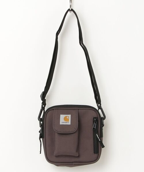 Carhartt WIP（カーハートダブリューアイピー）の「【Carhartt WIP】ESSENTIALS BAG SMALL（ショルダーバッグ・メンズ・ブラック/ダークグリーン/グリーン系1/グリーン/グレー/ライトブラウン・FREE）」の2枚目の写真