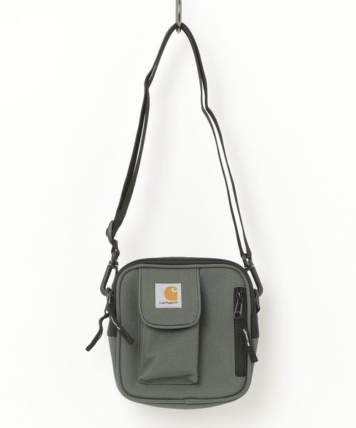 Carhartt WIP（カーハートダブリューアイピー）の「【Carhartt WIP】ESSENTIALS BAG SMALL（ショルダーバッグ・メンズ・ブラック/ダークグリーン/グリーン系1/グリーン/グレー/ライトブラウン・FREE）」の5枚目の写真