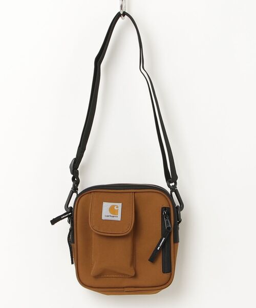 Carhartt WIP（カーハートダブリューアイピー）の「【Carhartt WIP】ESSENTIALS BAG SMALL（ショルダーバッグ・メンズ・ブラック/ダークグリーン/グリーン系1/グリーン/グレー/ライトブラウン・FREE）」の3枚目の写真
