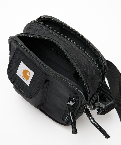 Carhartt WIP（カーハートダブリューアイピー）の「【Carhartt WIP】ESSENTIALS BAG SMALL（ショルダーバッグ・メンズ・ブラック/ダークグリーン/グリーン系1/グリーン/グレー/ライトブラウン・FREE）」の11枚目の写真