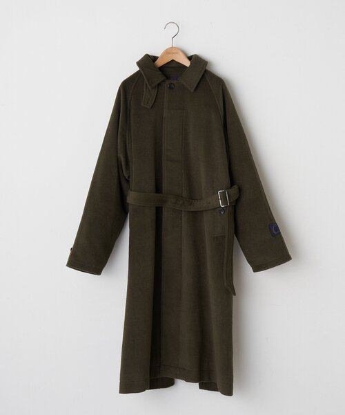 CIAOPANIC（チャオパニック）の「ウール混ベルテッドステンカラーコート（その他アウター・レディース・ブラウン/ブラック・MEDIUM/LARGE）」の9枚目の写真