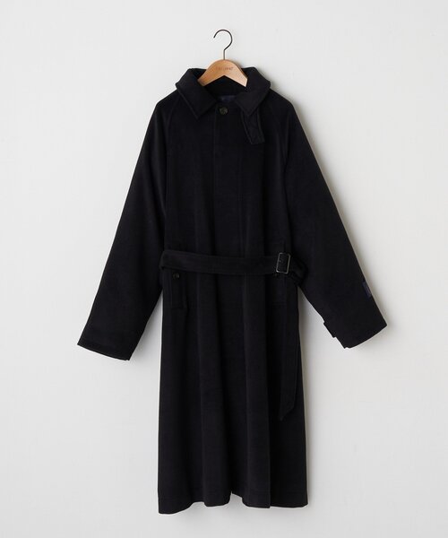 CIAOPANIC（チャオパニック）の「ウール混ベルテッドステンカラーコート（その他アウター・レディース・ブラウン/ブラック・MEDIUM/LARGE）」の10枚目の写真