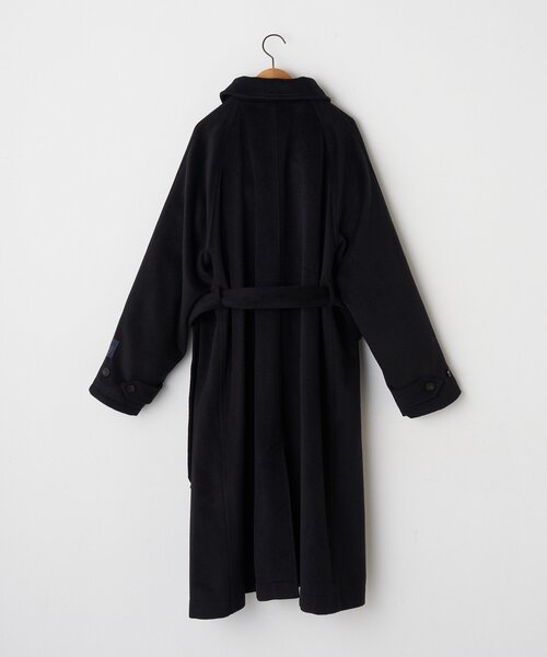 CIAOPANIC（チャオパニック）の「ウール混ベルテッドステンカラーコート（その他アウター・レディース・ブラウン/ブラック・MEDIUM/LARGE）」の11枚目の写真