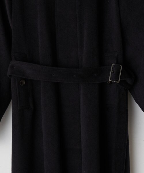 CIAOPANIC（チャオパニック）の「ウール混ベルテッドステンカラーコート（その他アウター・レディース・ブラウン/ブラック・MEDIUM/LARGE）」の14枚目の写真