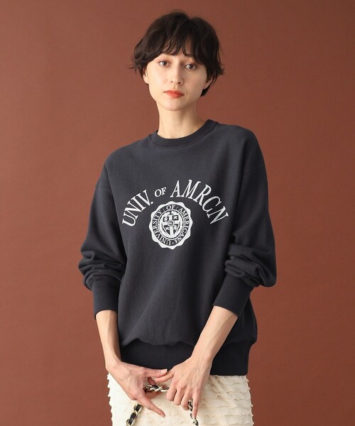 Americana（アメリカーナ）カレッジロゴスウェット（スウェット